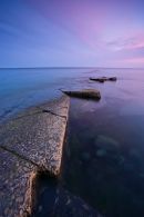 A tranquil evening, Kimmeridge Bay